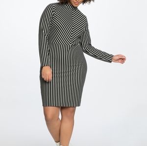 NWT Eloquii Striped Dress